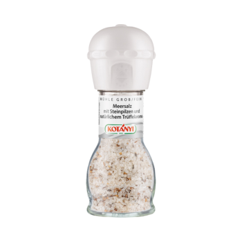 589275 Kotanyi Muehle Meersalz mit Steinpilzen und natuerlichem Trueffelaroma, 90g